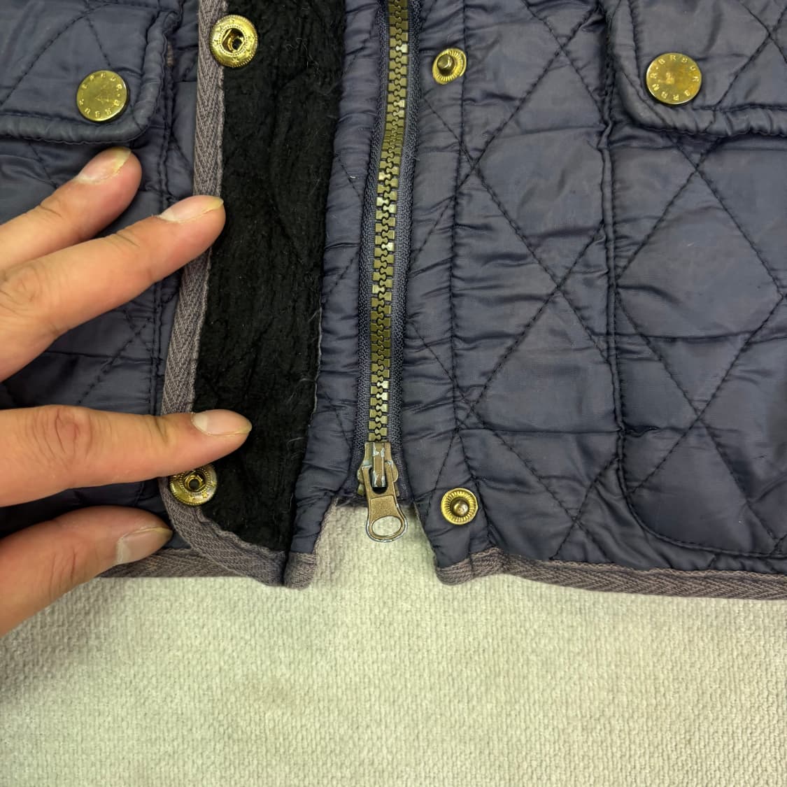 95 바버인터네셔널 퀄팅자켓  상품이미지5