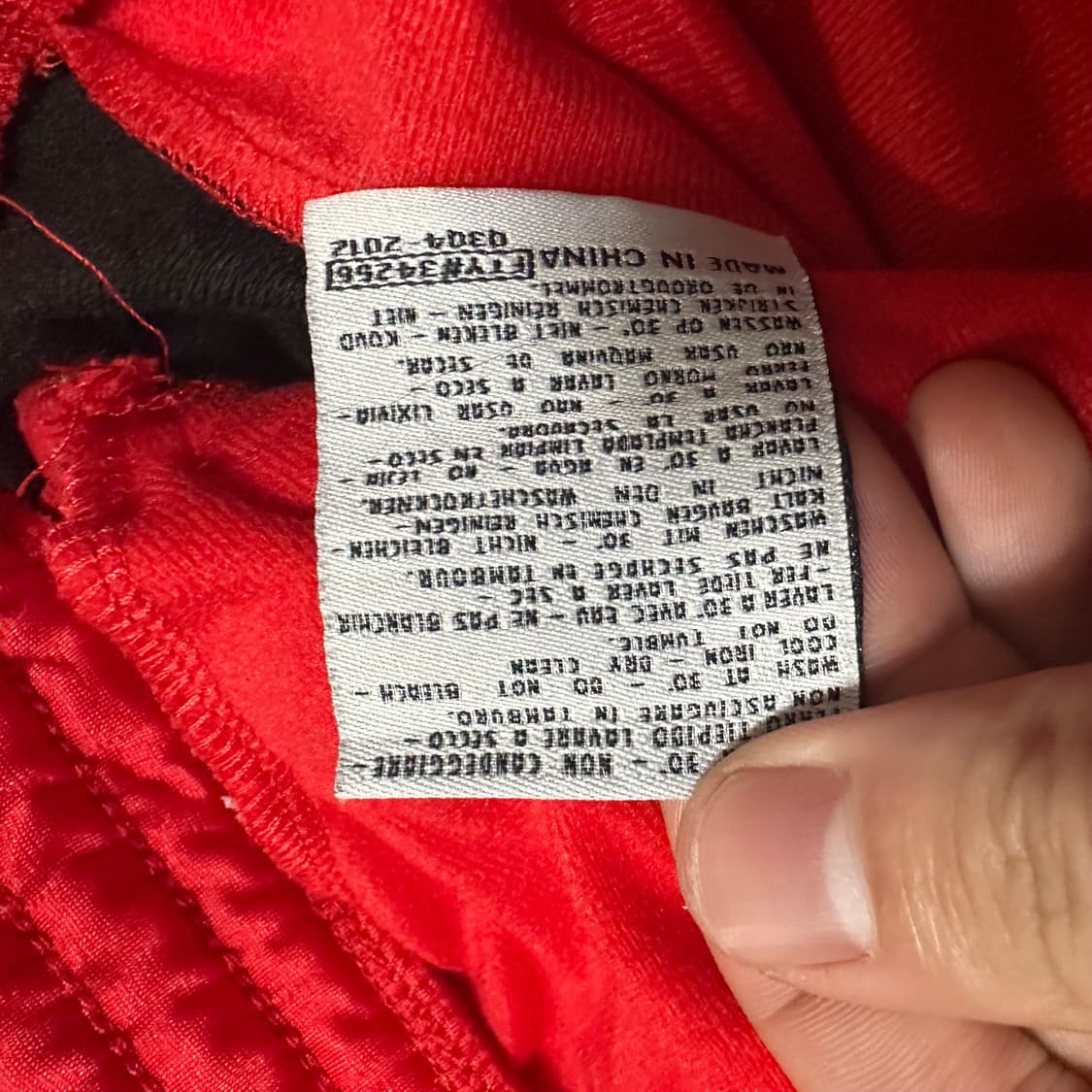 (XL) 카파 올드스쿨 레드 트랙탑 져지 상품이미지3