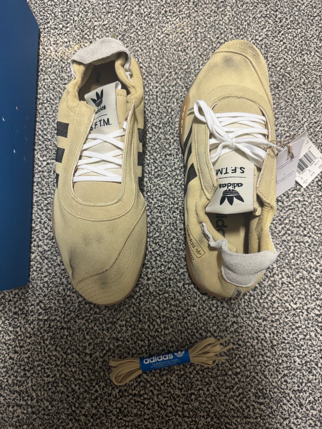 아디다스 x 송 포 더 뮤트 태권도 메이 베이지 상품이미지1