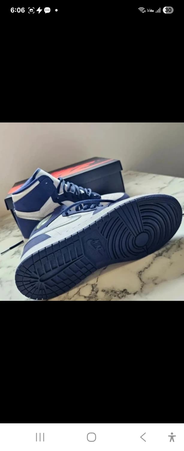 나이키 에어 조던 1 하이 미드나잇 네이비 230 상품이미지4