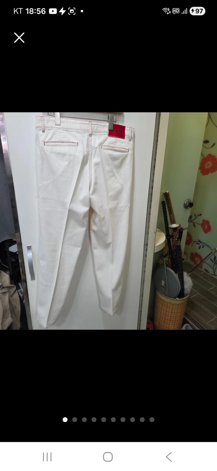 키톤 코튼 팬츠 상품이미지1