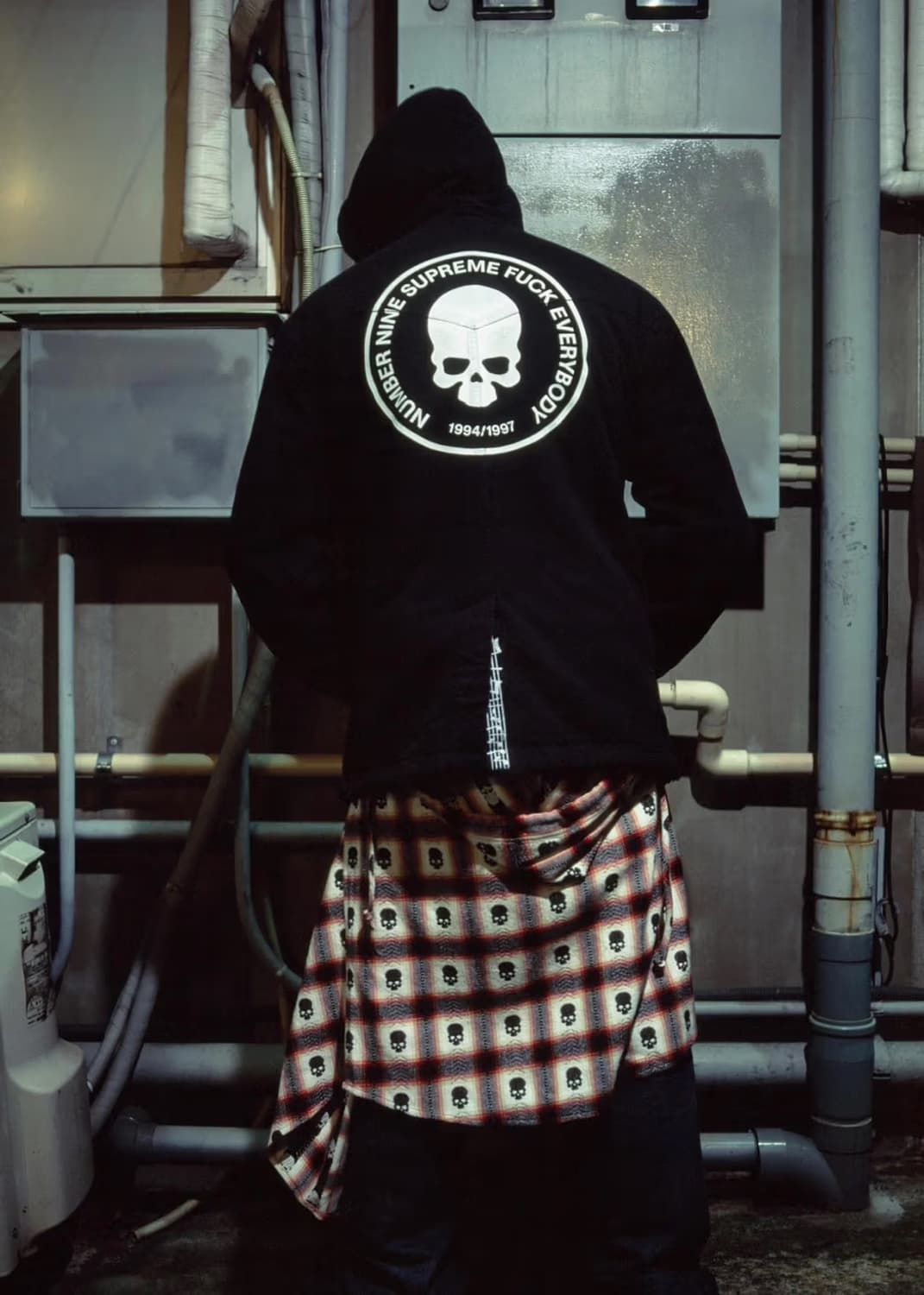 슈프림 넘버나인 폭스 시어링 코트 상품이미지3