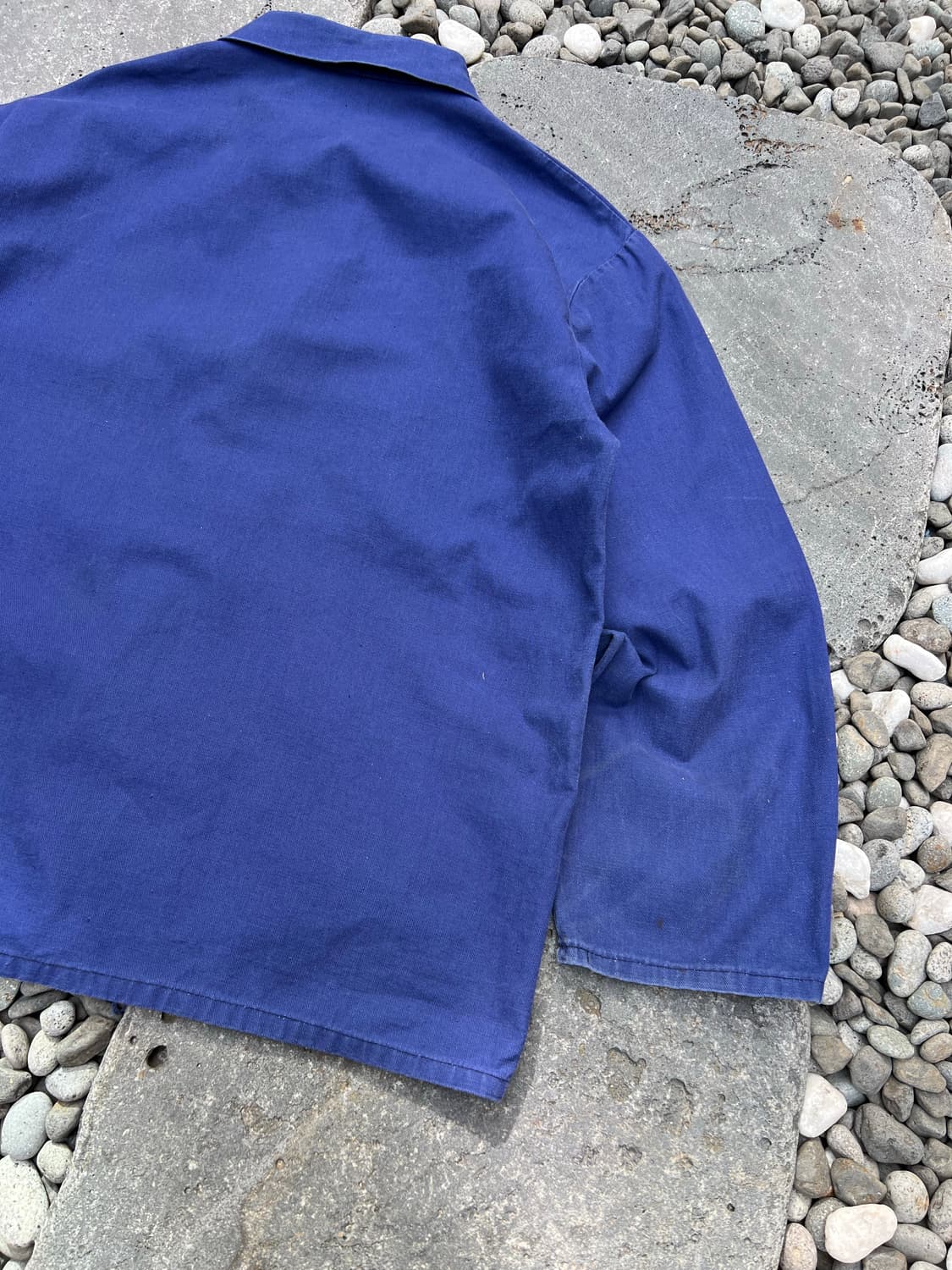 OLD VINTAGE FADED BLUE WASHING 프렌치워크자켓 상품이미지8
