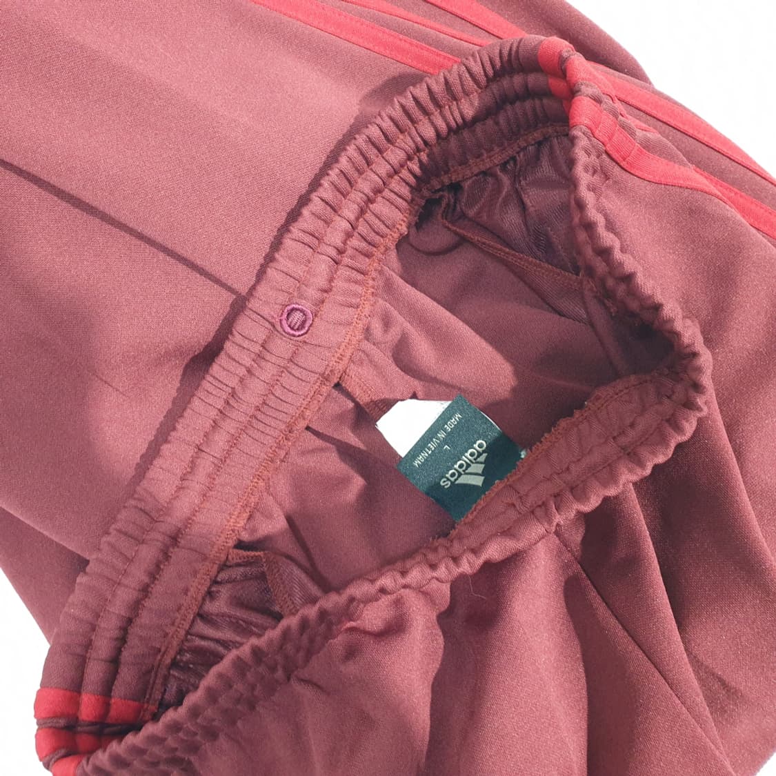 아디다스 버건디 조거팬츠 L 상품이미지5