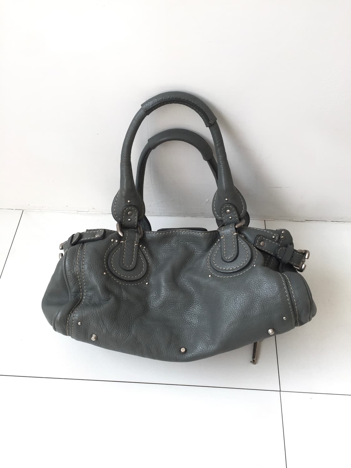 끌로에 패딩턴 백 애쉬그레이 상품이미지7