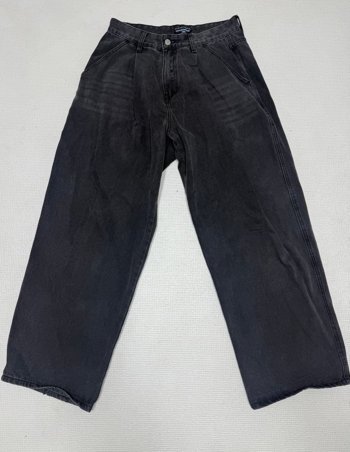 나이스고스트클럽 워시드 데님 팬츠 상품이미지1