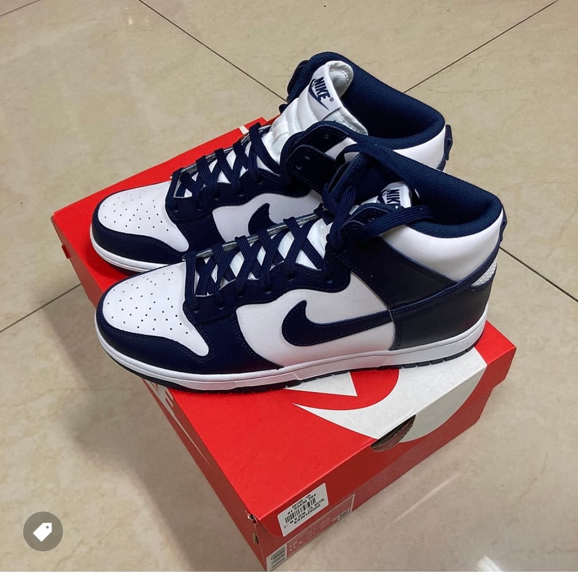 나이키 덩크 하이 레트로 챔피언십 네이비 290 상품이미지1