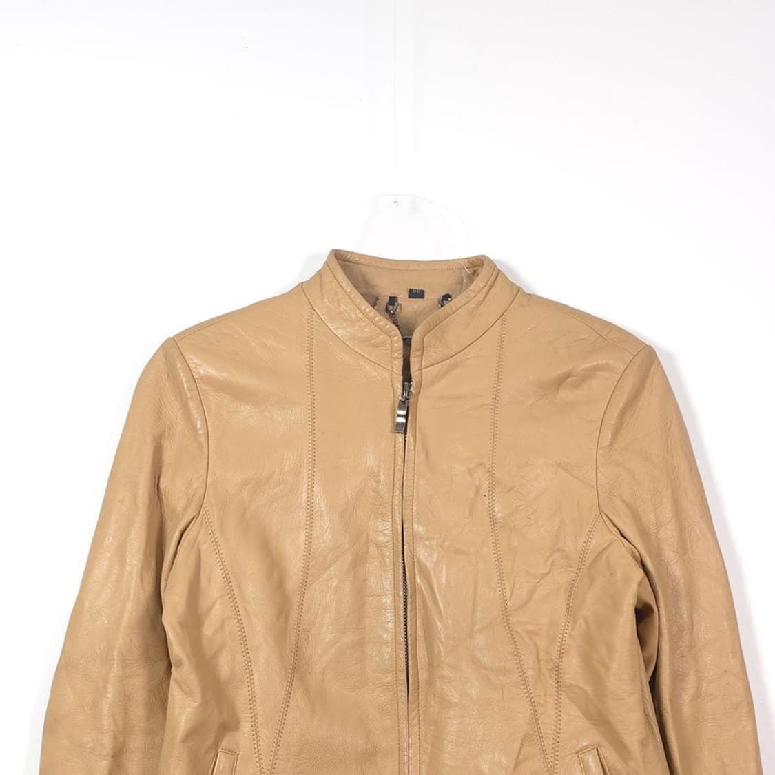 Bo Ryung 리얼 램스킨 차이나카라 레더 자켓 66 상품이미지3