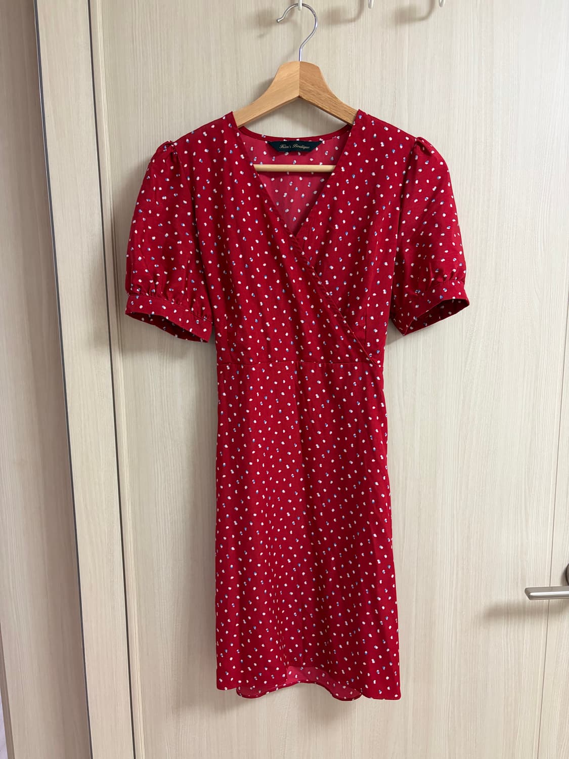 [킴스부티크] 미니 랩원피스 상품이미지1