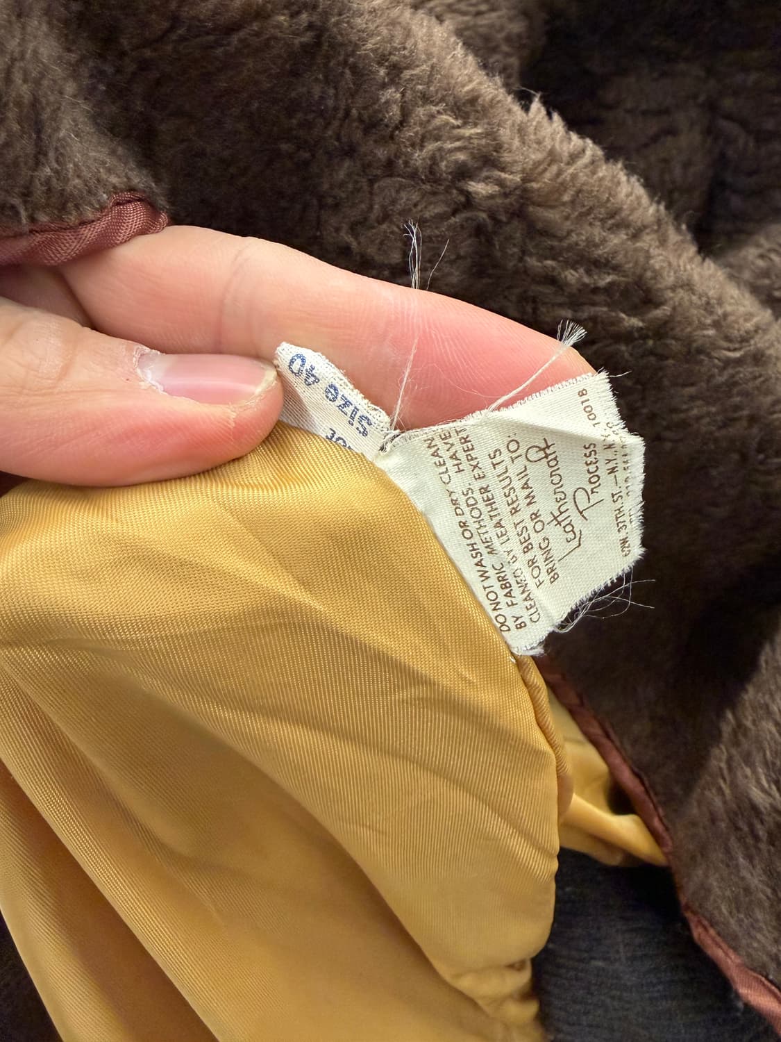 Schott사의 G-1 항공 가죽 자켓 100 상품이미지5