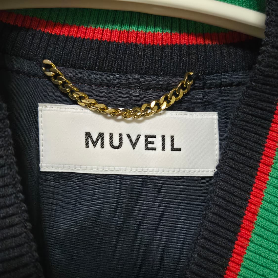 뮤베일 새틴 스카쟌 블루종 / 여성 자켓 상품이미지4