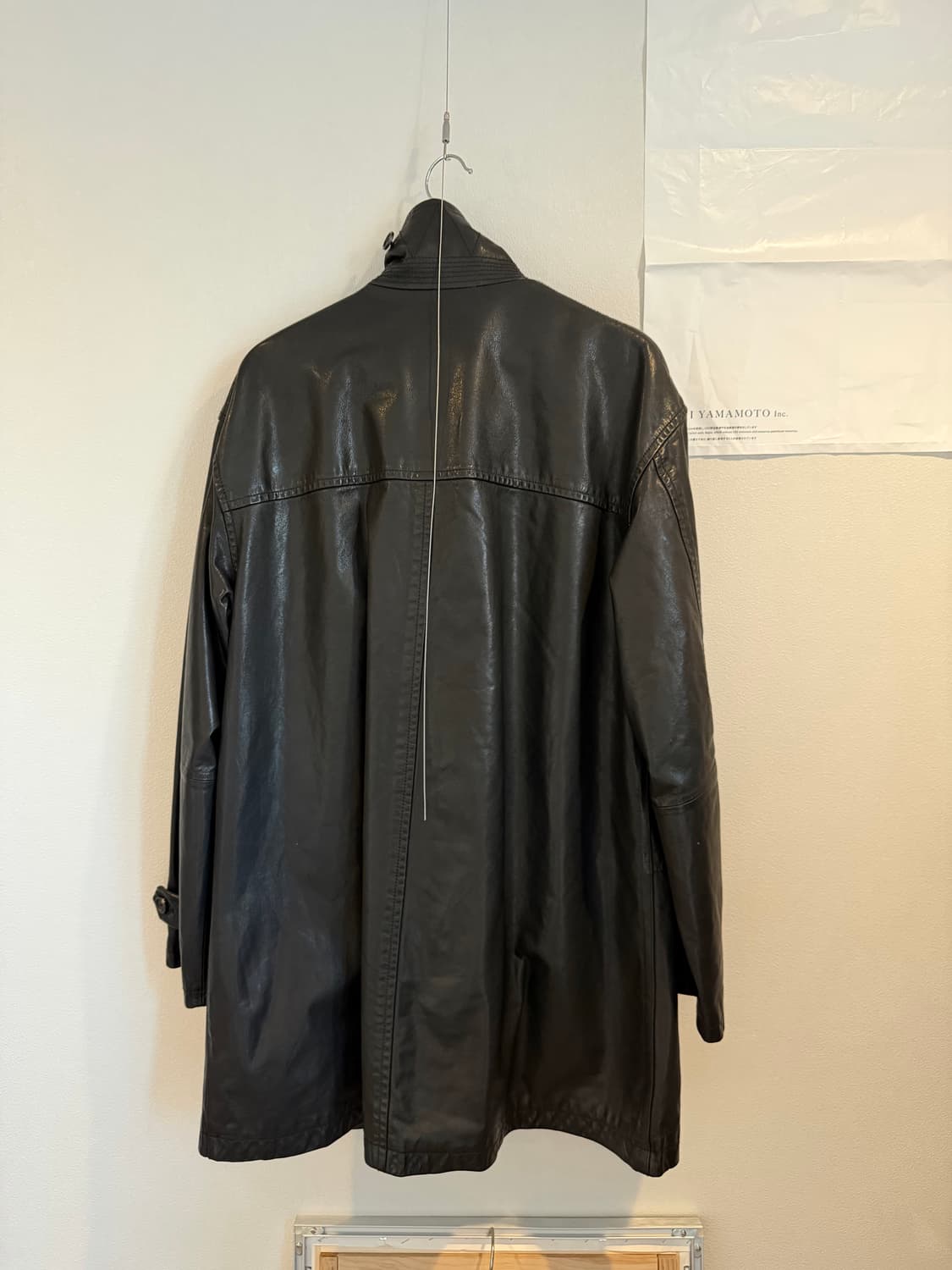 요지야마모토 레더 코트 자켓 4사이즈 새상품 상품이미지7