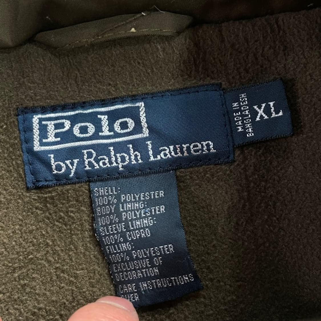 105 폴로 랄프로렌 기모 나일론 페리 자켓 상품이미지3