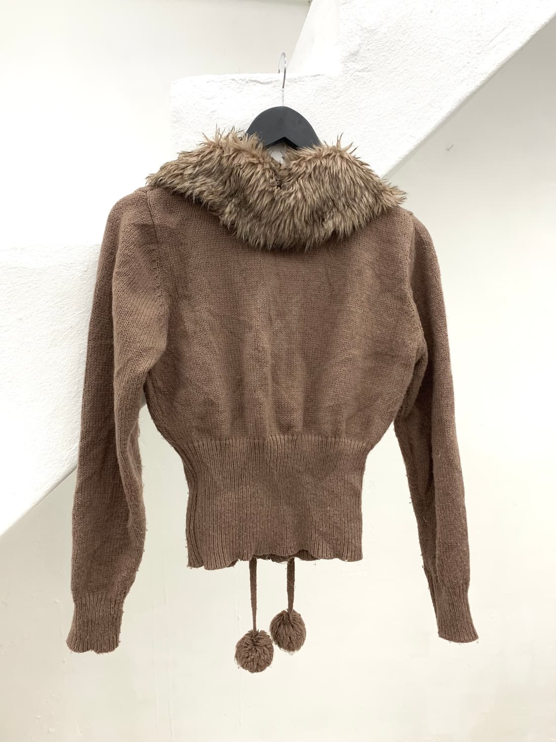 Romwe fur trimmed zip-up  상품이미지7
