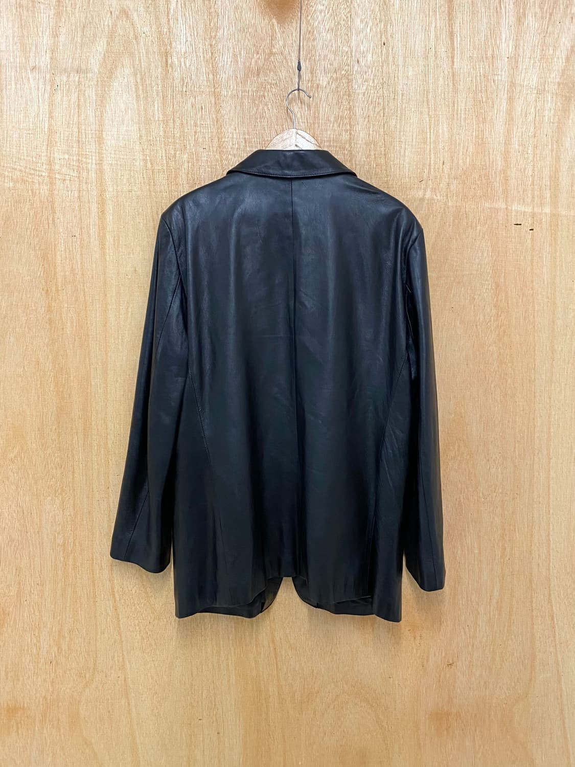 VTG leather blazer jacket 빈티지 양가죽 레더 자켓 상품이미지2