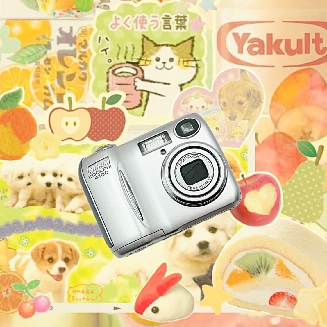 니콘 쿨픽스 4100 실버 디카 디지털 카메라 상품이미지1