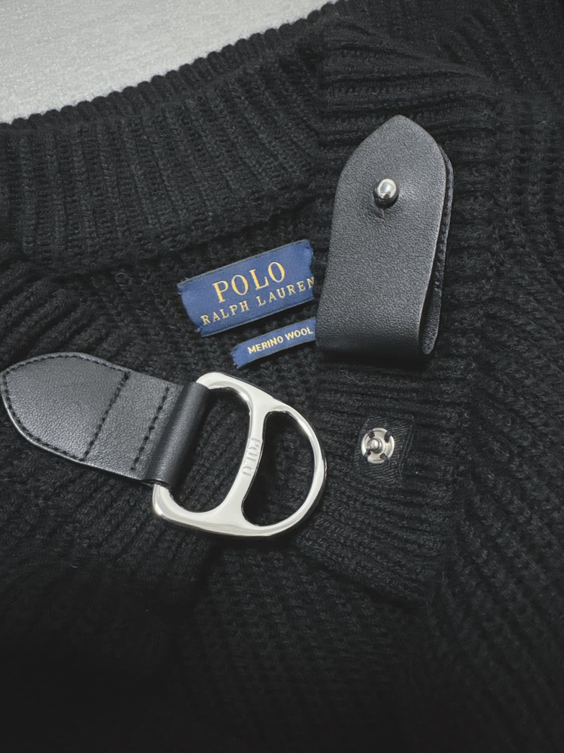 폴로 랄프로렌 립짜임 버클 가디건 상품이미지7