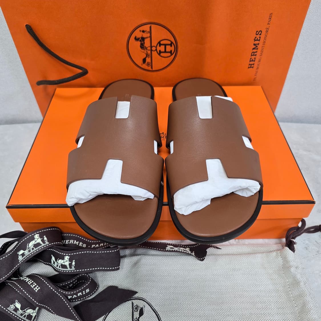 에르메스 이즈미르 샌들 슬리퍼 44사이즈 판매 상품이미지1