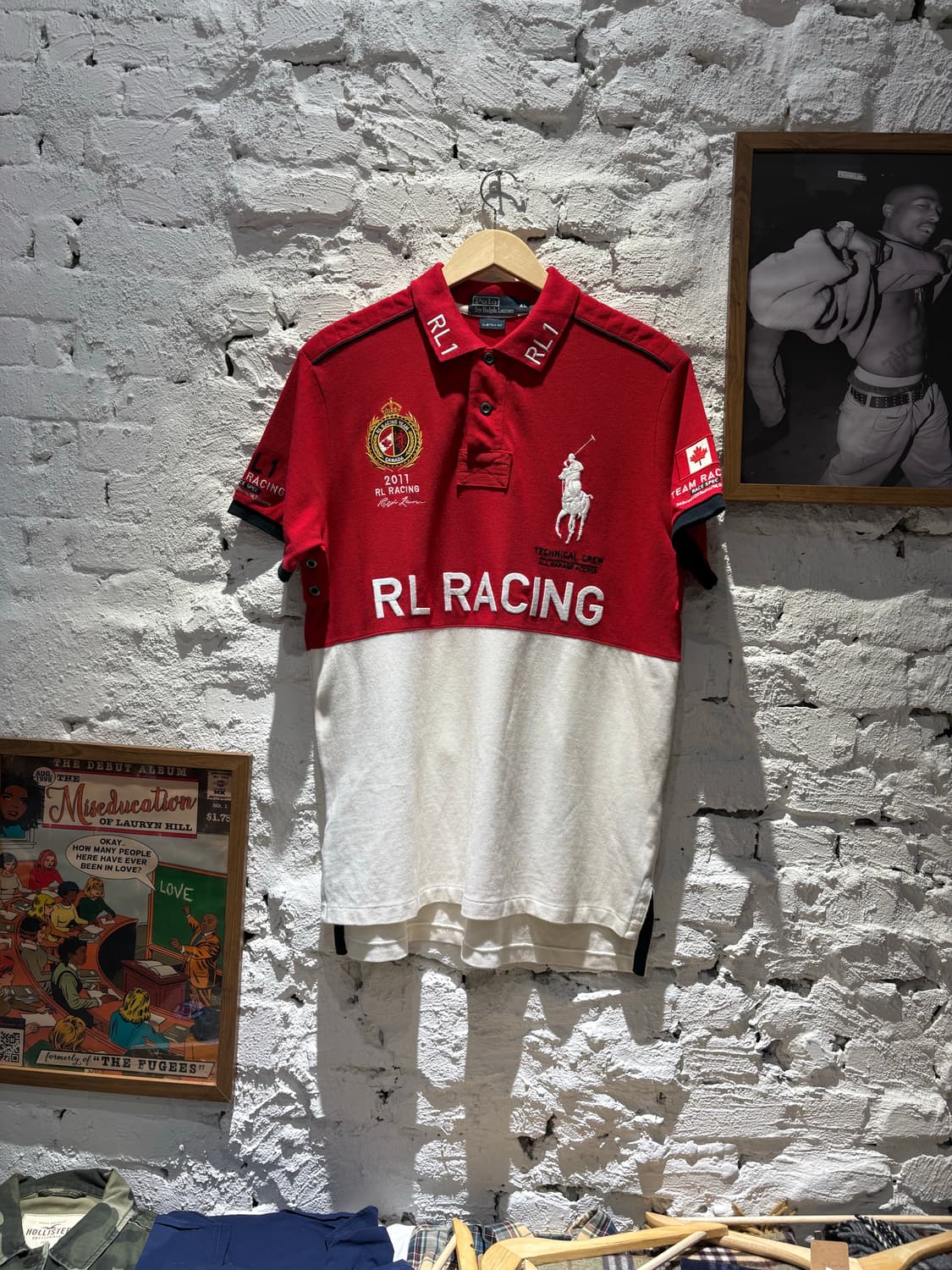 폴로 캐나다 팀 빅포니 레이싱 카라 반팔티 상품이미지1