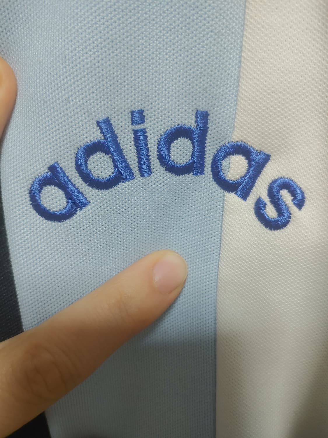 아디다스 스카이블루 y2k 트레이닝 져지 자켓-100사이즈 상품이미지6