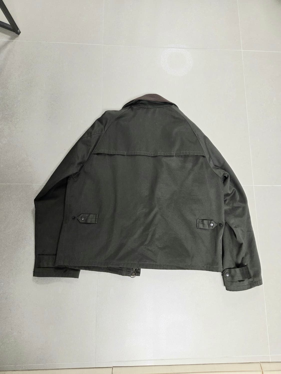 아웃스탠딩 카키색 코듀로이 자켓 2사이즈 상품이미지4