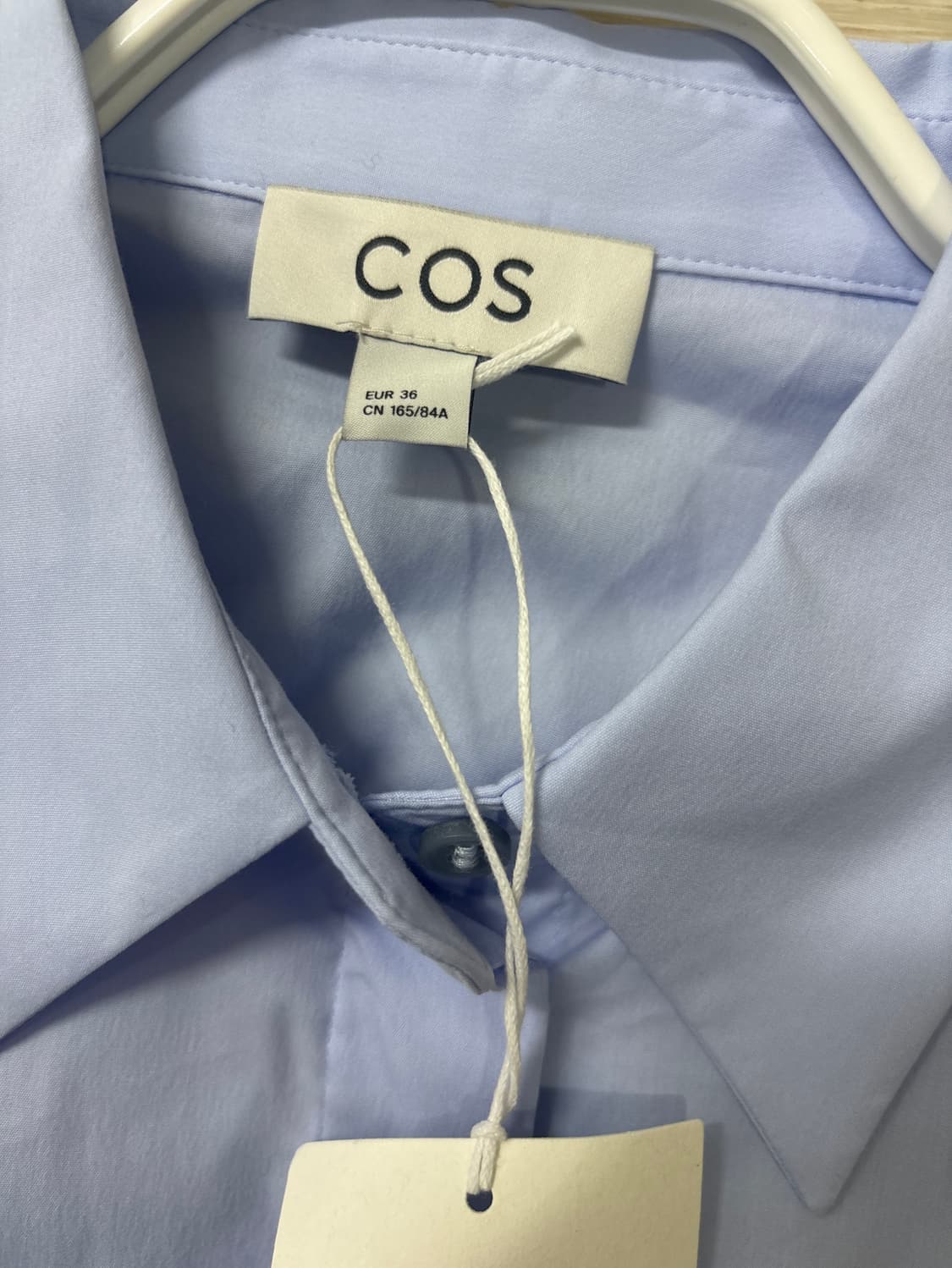 코스 블루 밴딩 셔츠 택달린 새상품 상품이미지3