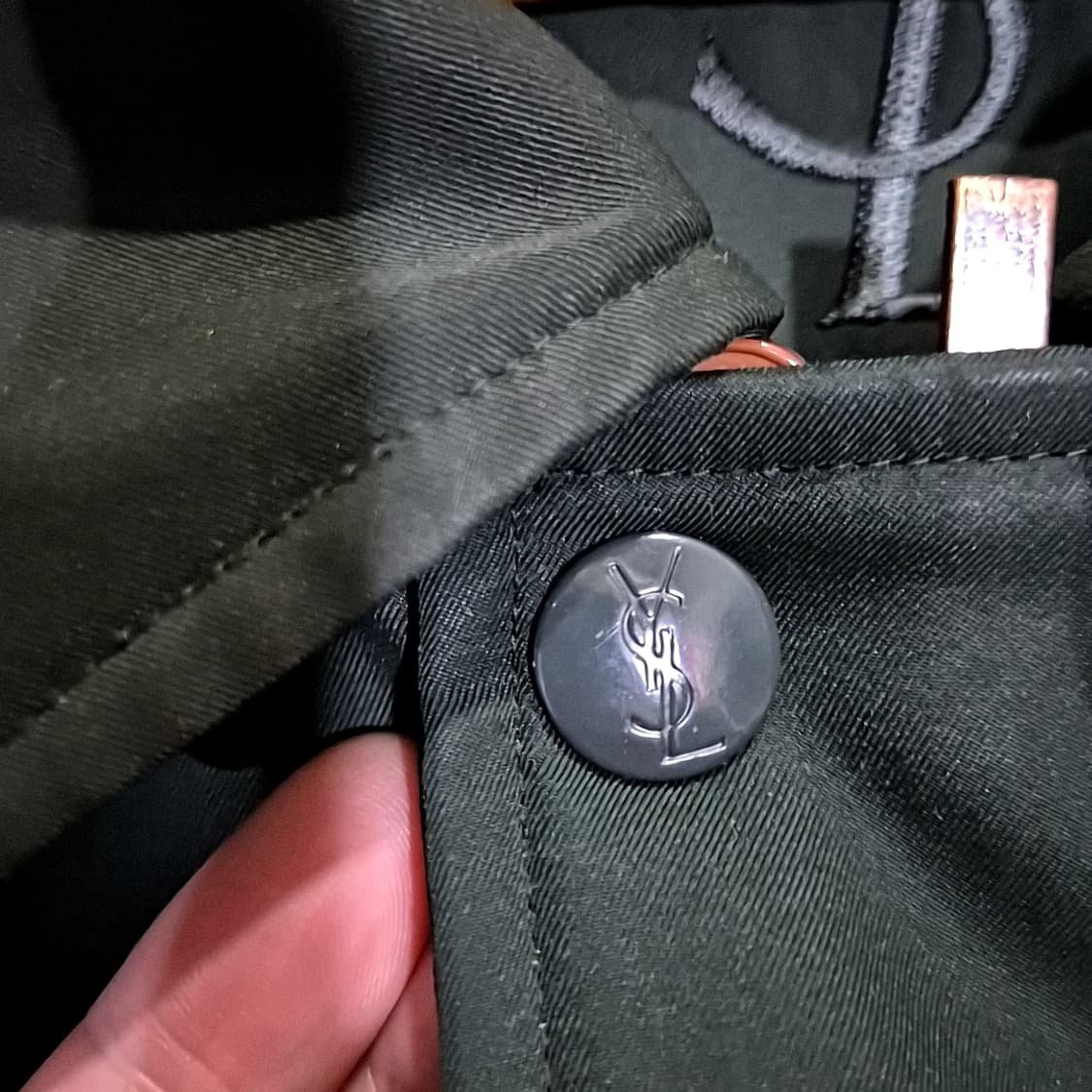 Yves Saint Laurent 입생로랑 YSL자수 하프 자켓 상품이미지4