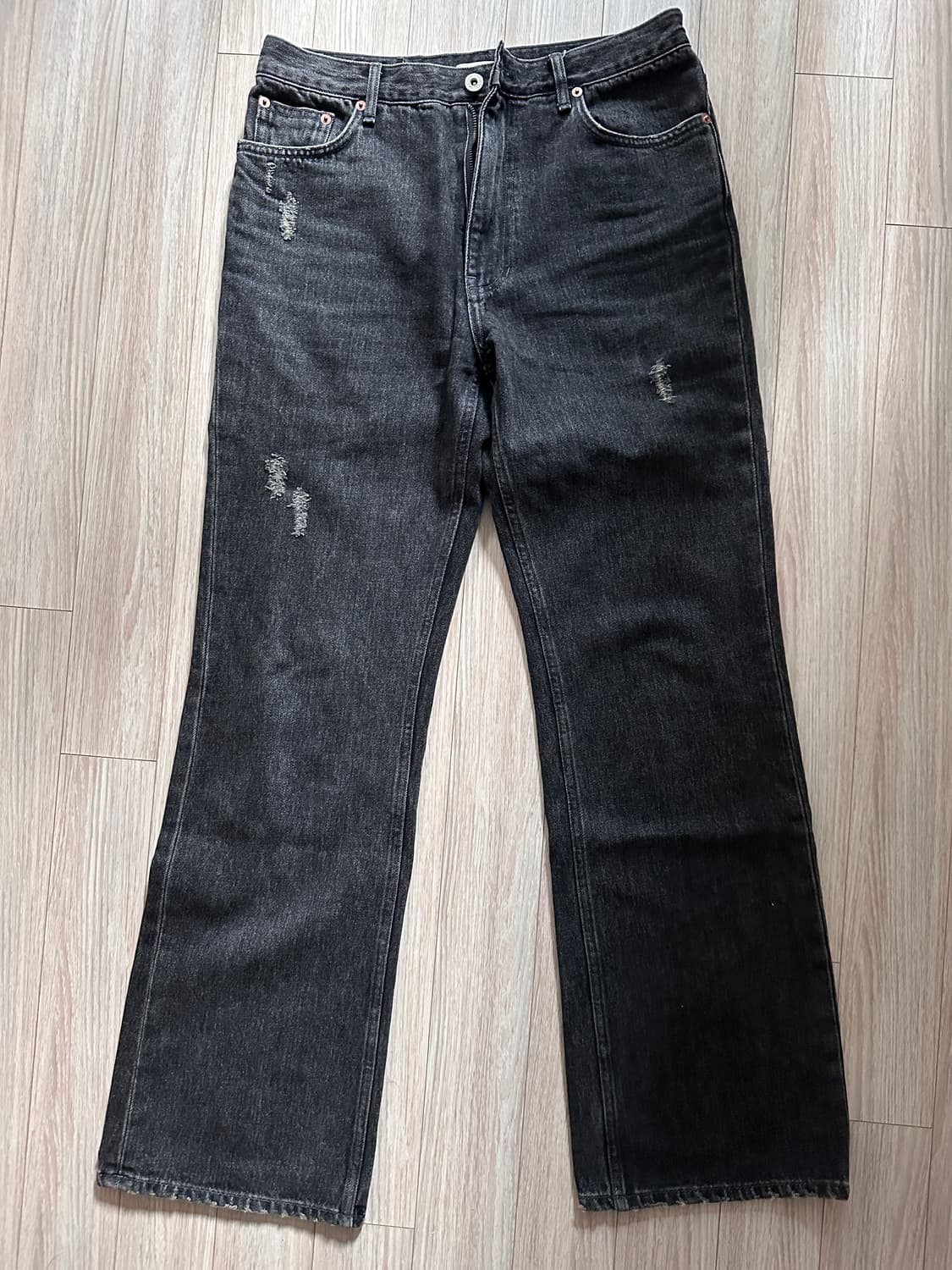 타일레 25ss 부츠컷 데님 잉크 블랙 상품이미지2