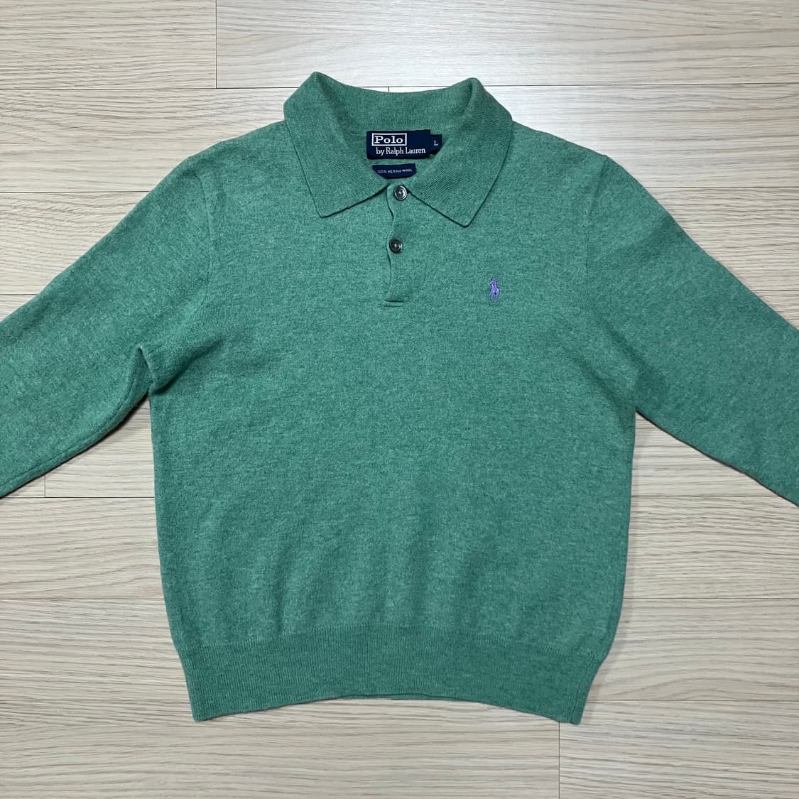 폴로 랄프로렌 메리노울 니트 민트 상품이미지4
