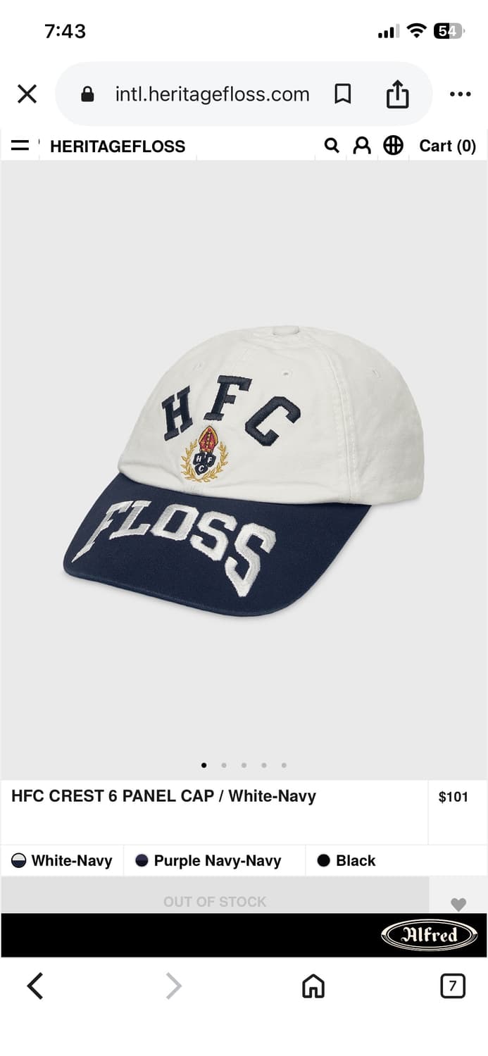 헤리티지플로스 6패널 캡 상품이미지1