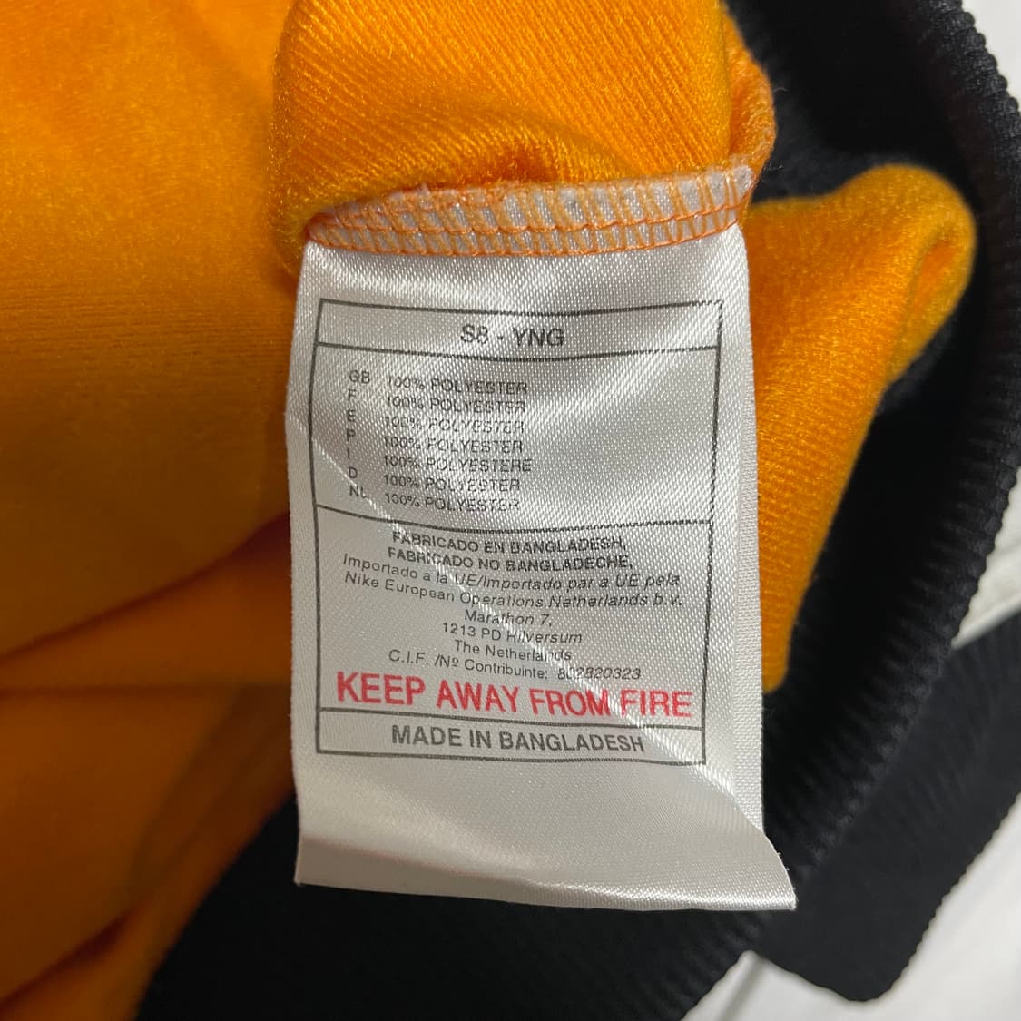 XL 나이키 올드스쿨 빅로고 스펠아웃 져지 자켓 상품이미지5