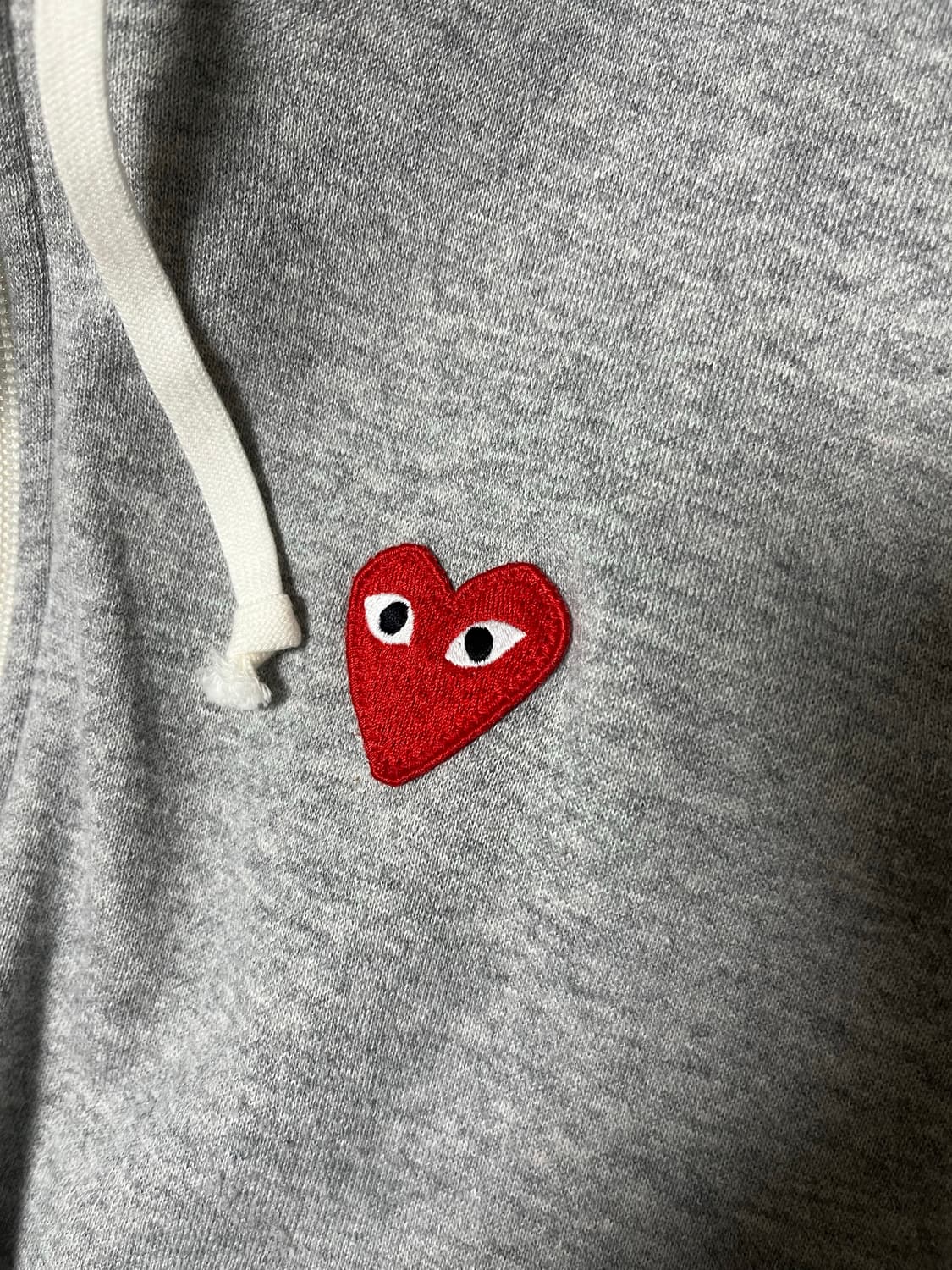 꼼데가르송 후드집업 woman L사이즈 상품이미지3