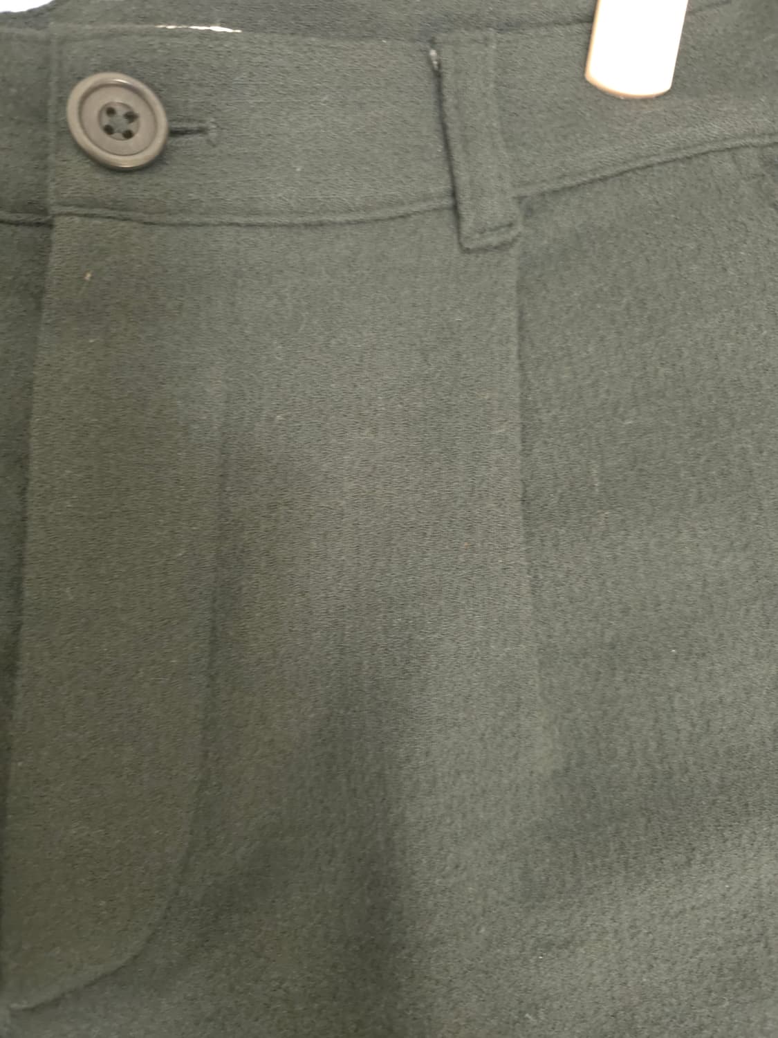 COS 코스 울 슬랙스 팬츠 EUR 44 딥그린 블랙 상품이미지5