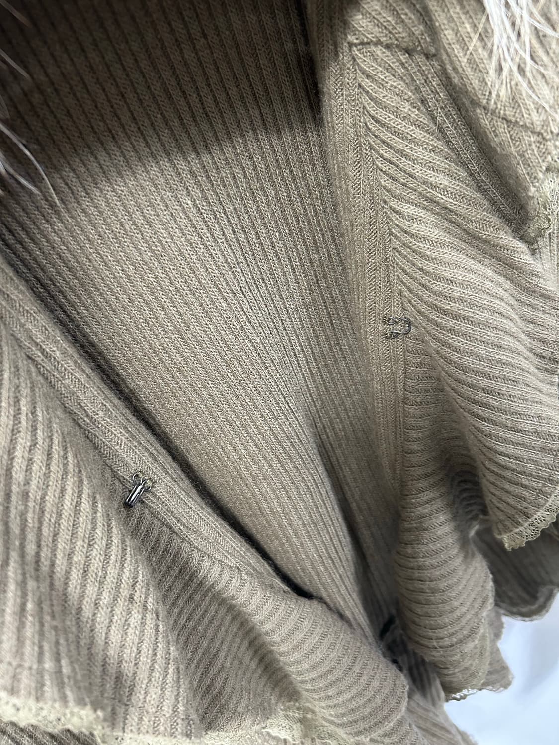 [GRAND TABLE] 그런지 에스닉 펑크 퍼 가디건 상품이미지8