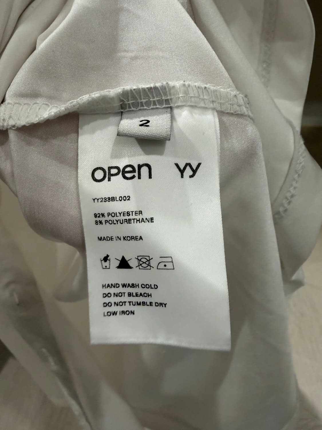 Open yy 후디드 블라우스 2size 상품이미지4