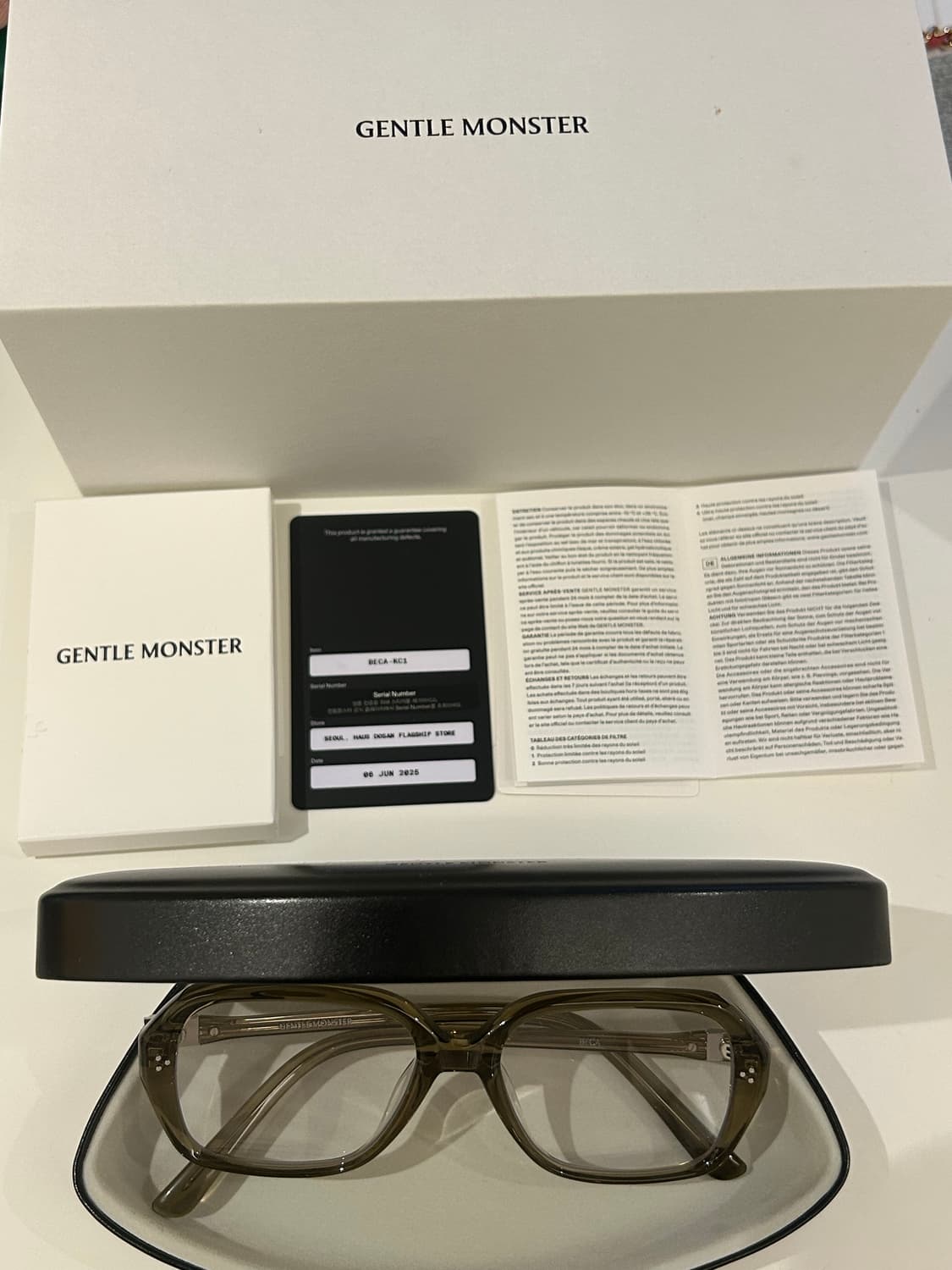 젠틀몬스터 베카 KC1 그린  상품이미지2