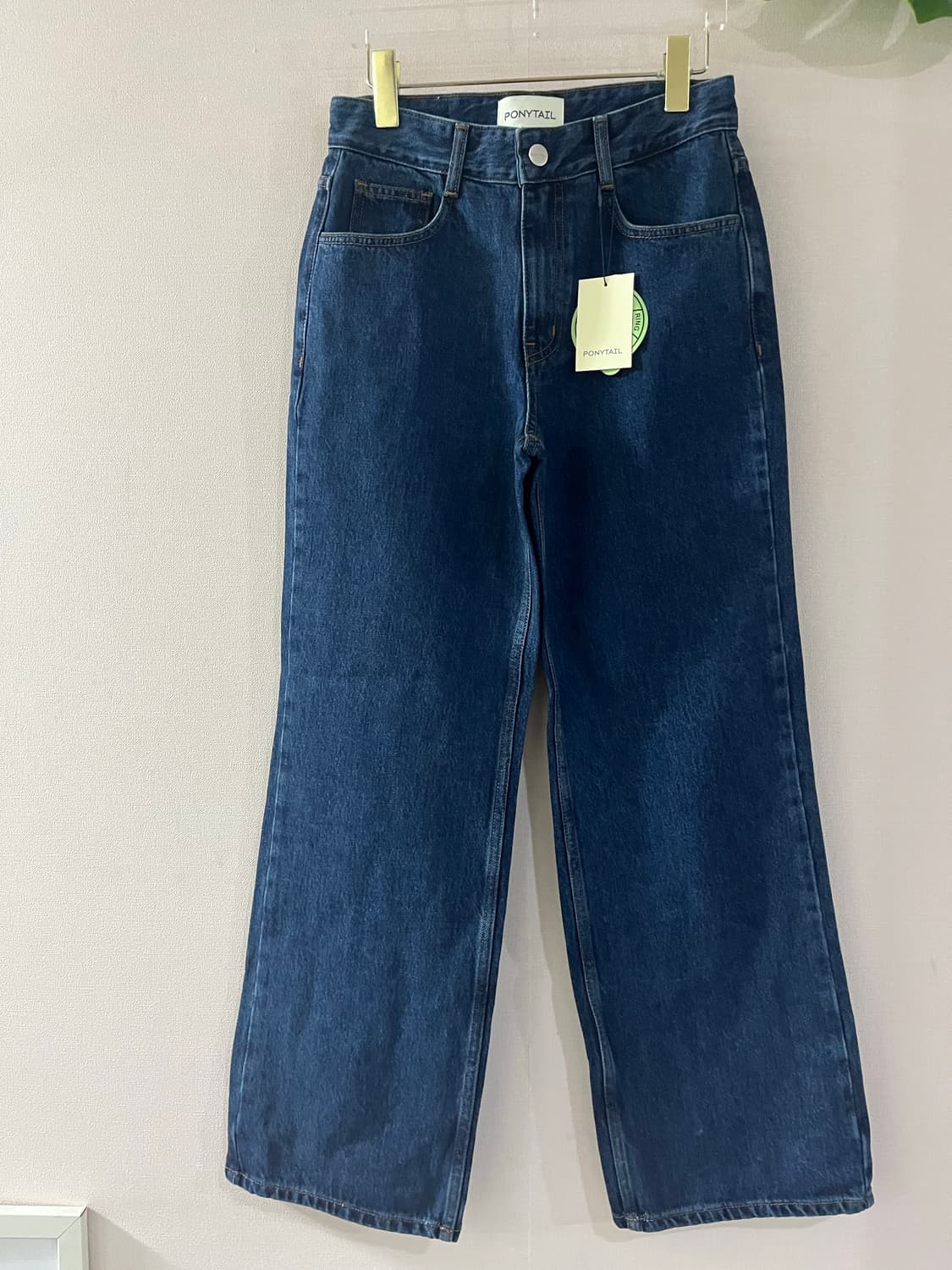 포니테일 PONYTAIL  뉴벨라 루즈핏진(XS) 상품이미지5