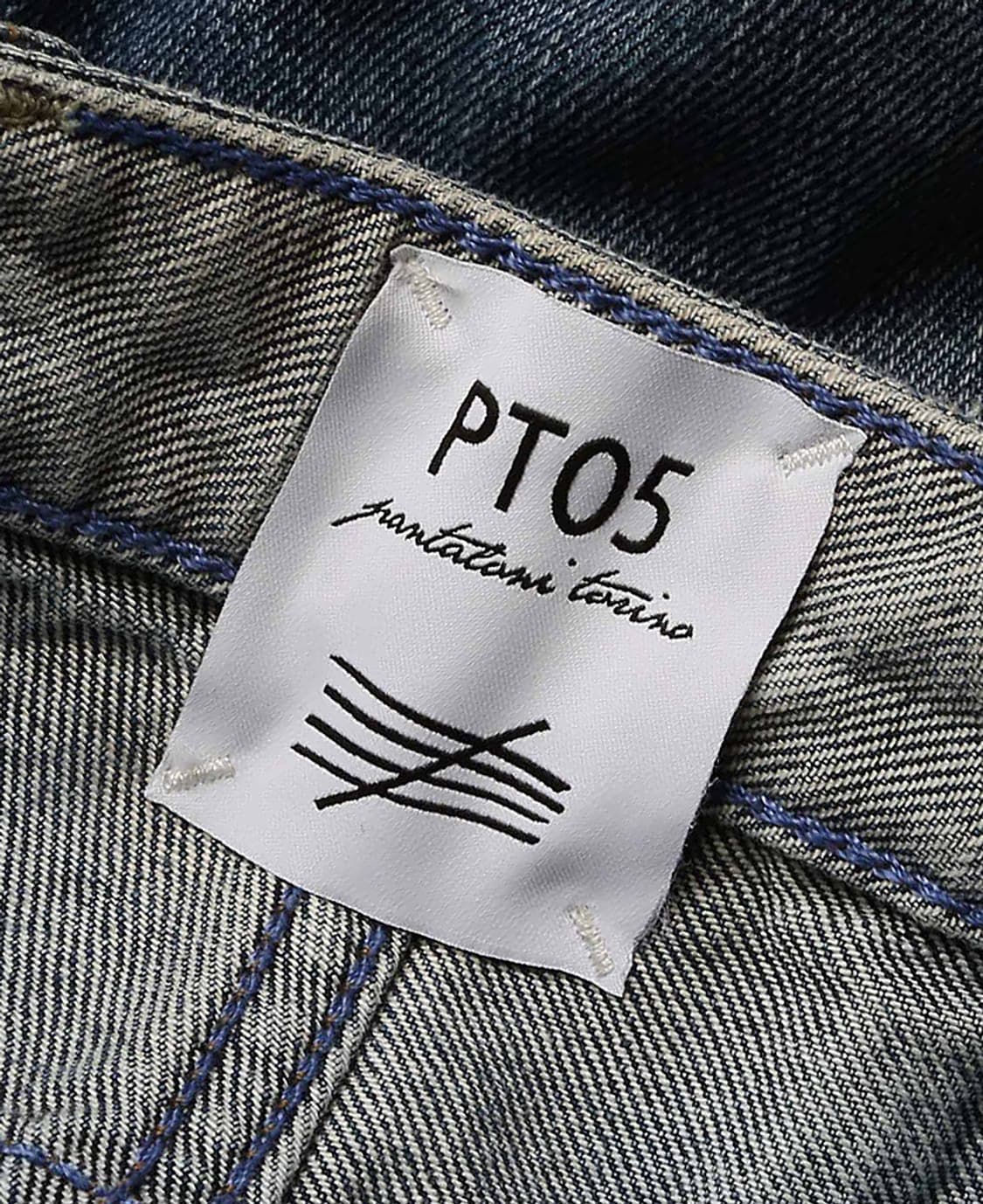 피티제로친퀘 [PT05] 디스트로이드 스윙 뉴 슬림핏 데님 상품이미지9