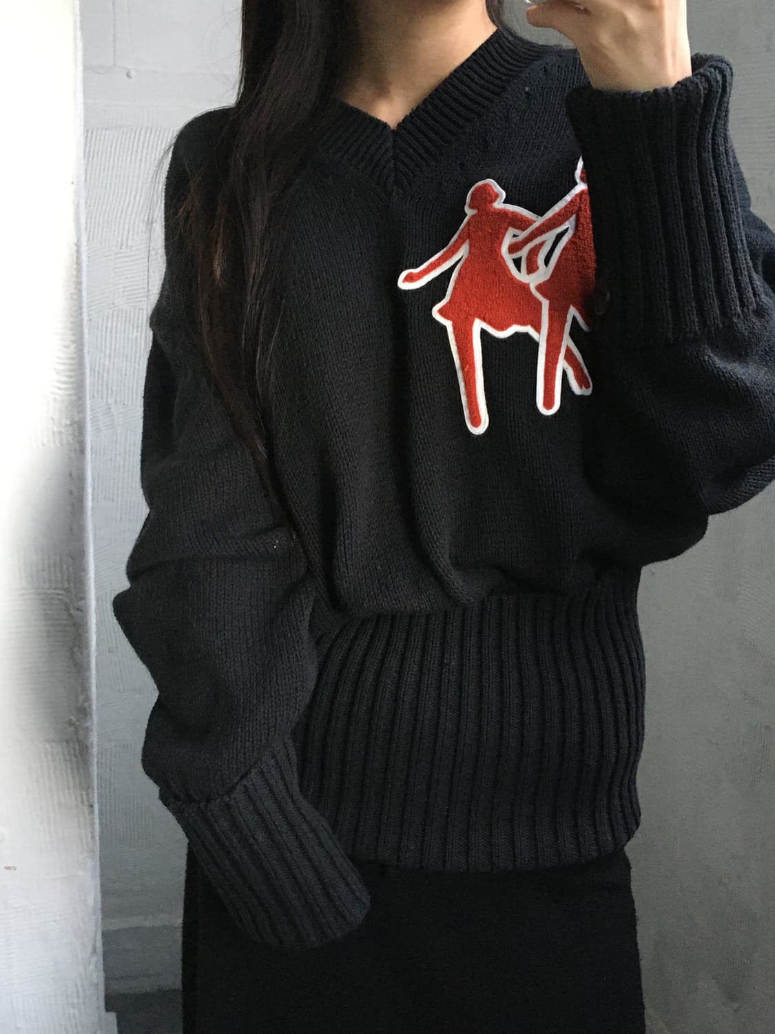 Stefan Cooke 스텐판쿡 댄싱레이디 턴업 니트 상품이미지2