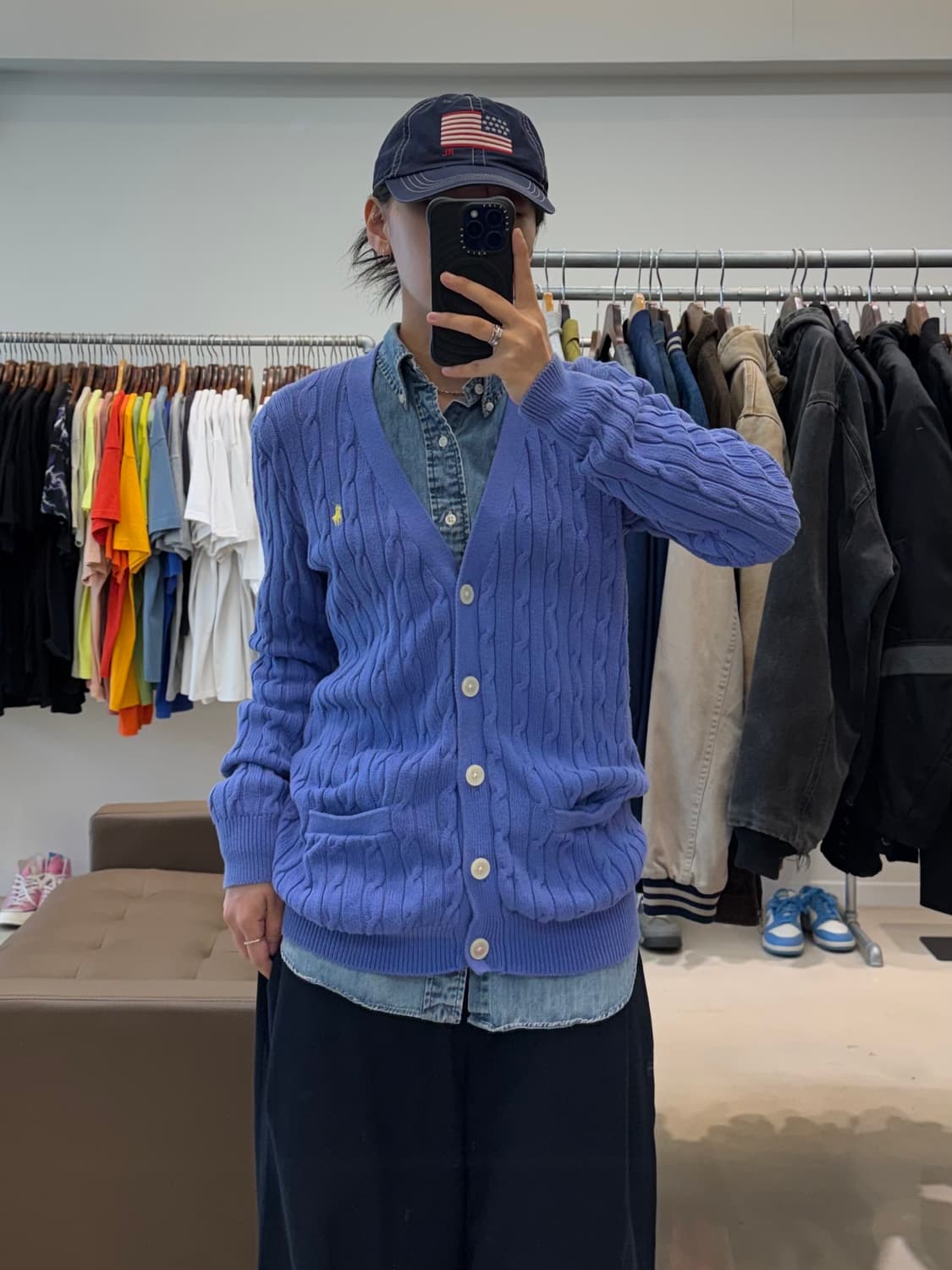 폴로 랄프로렌 케이블 니트 가디건 상품이미지6
