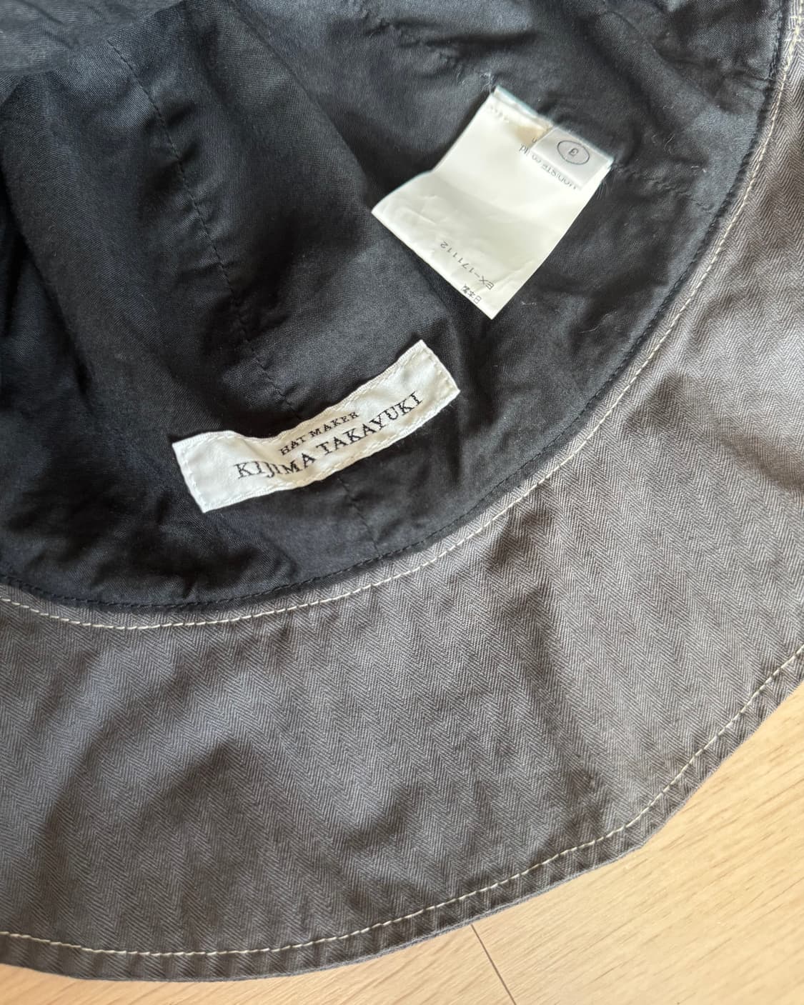 키지마타카유키 코튼 버킷햇 상품이미지2