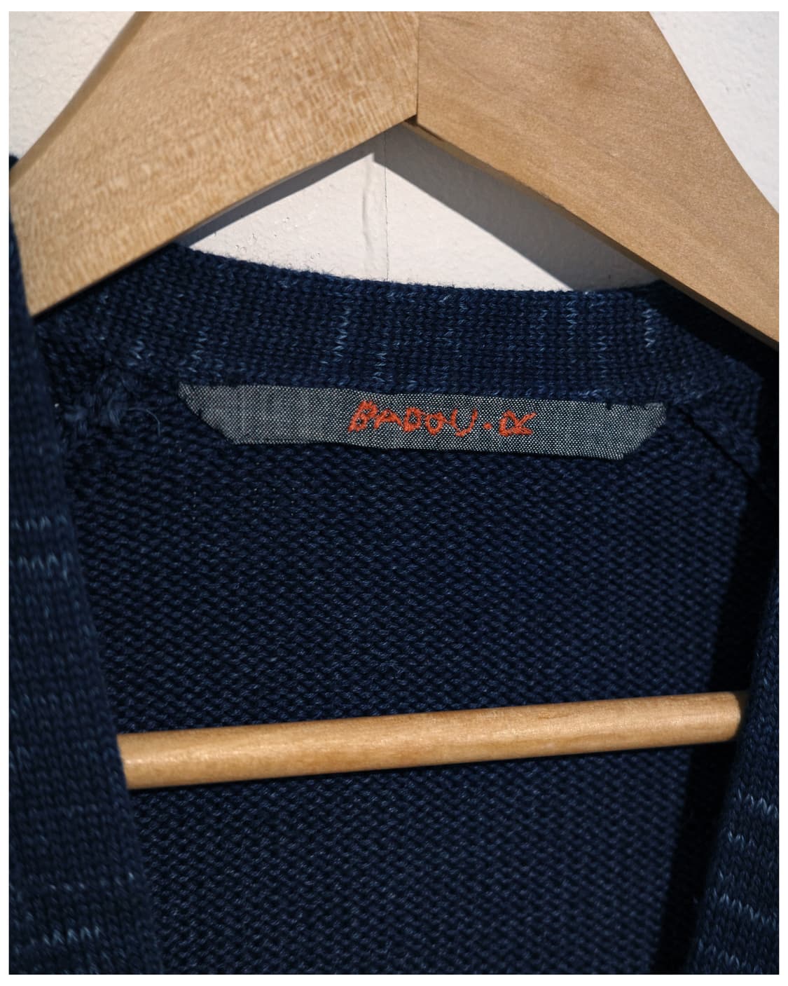 45R 코튼 자카드 가디건 2사이즈 (추천 44-55) 상품이미지8