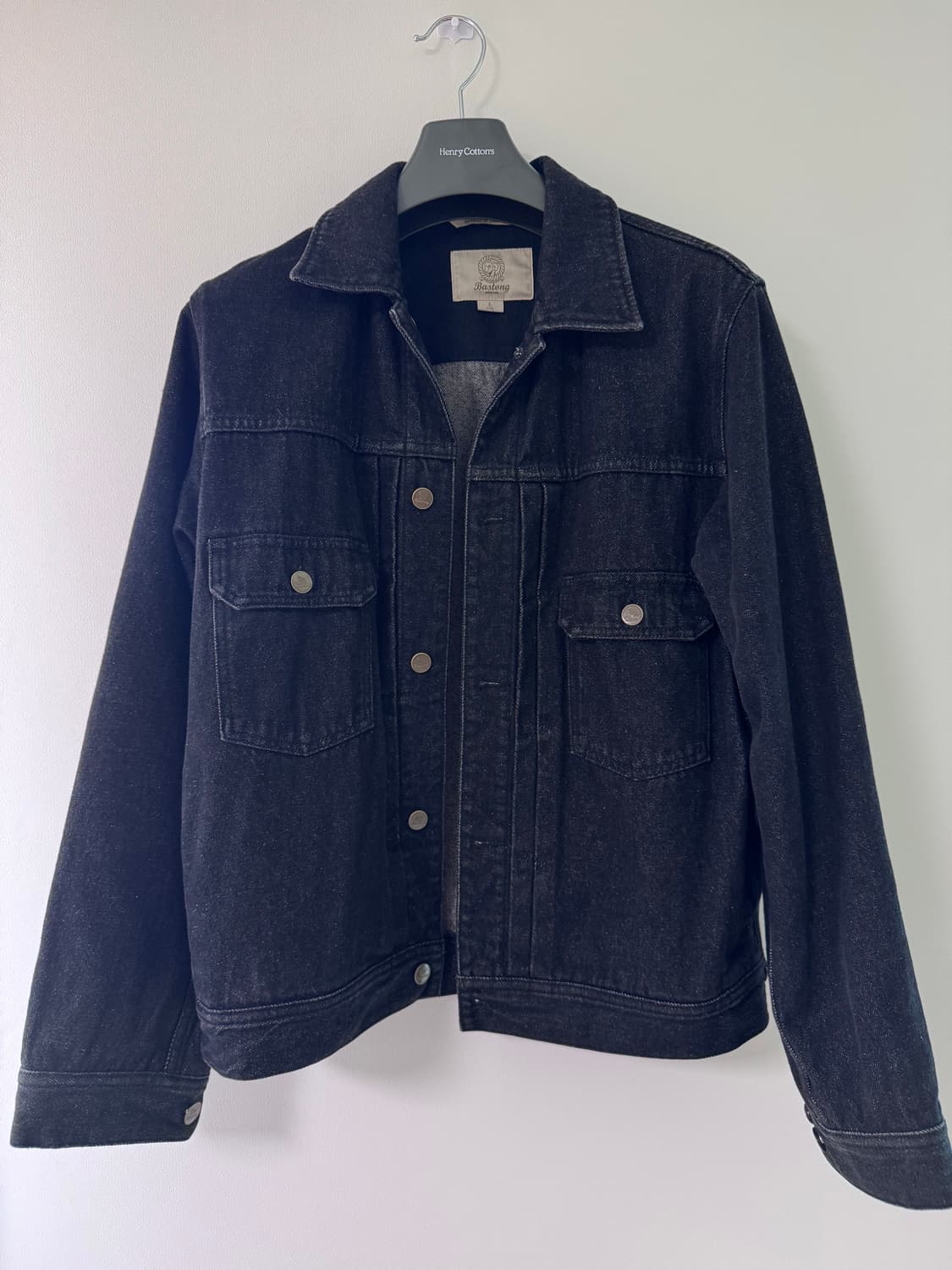 바스통 110 데님 트러커 자켓 상품이미지5