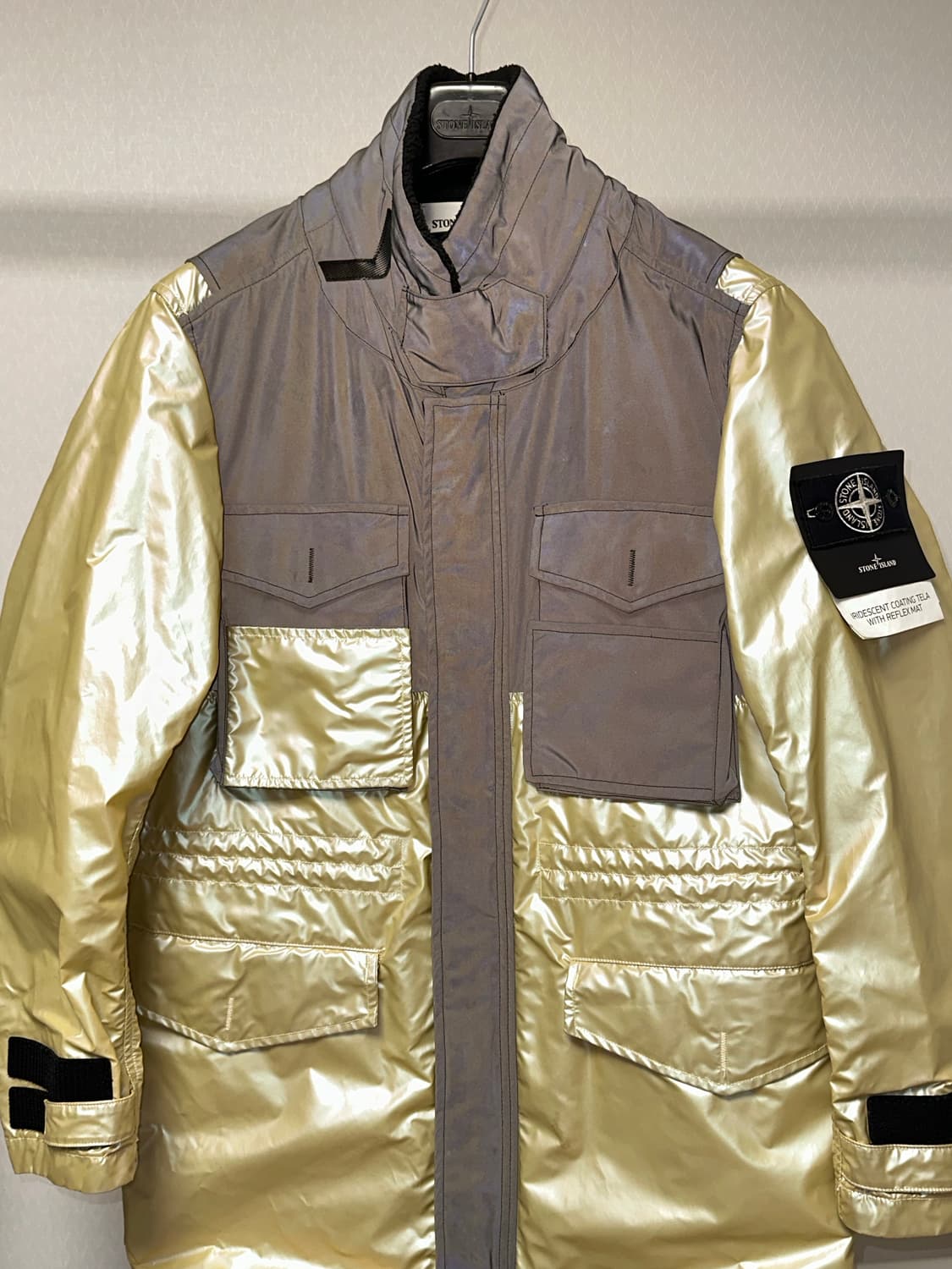 스톤아일랜드 Iridescent 리플렉티브 자켓 M(100) 국내판 상품이미지2