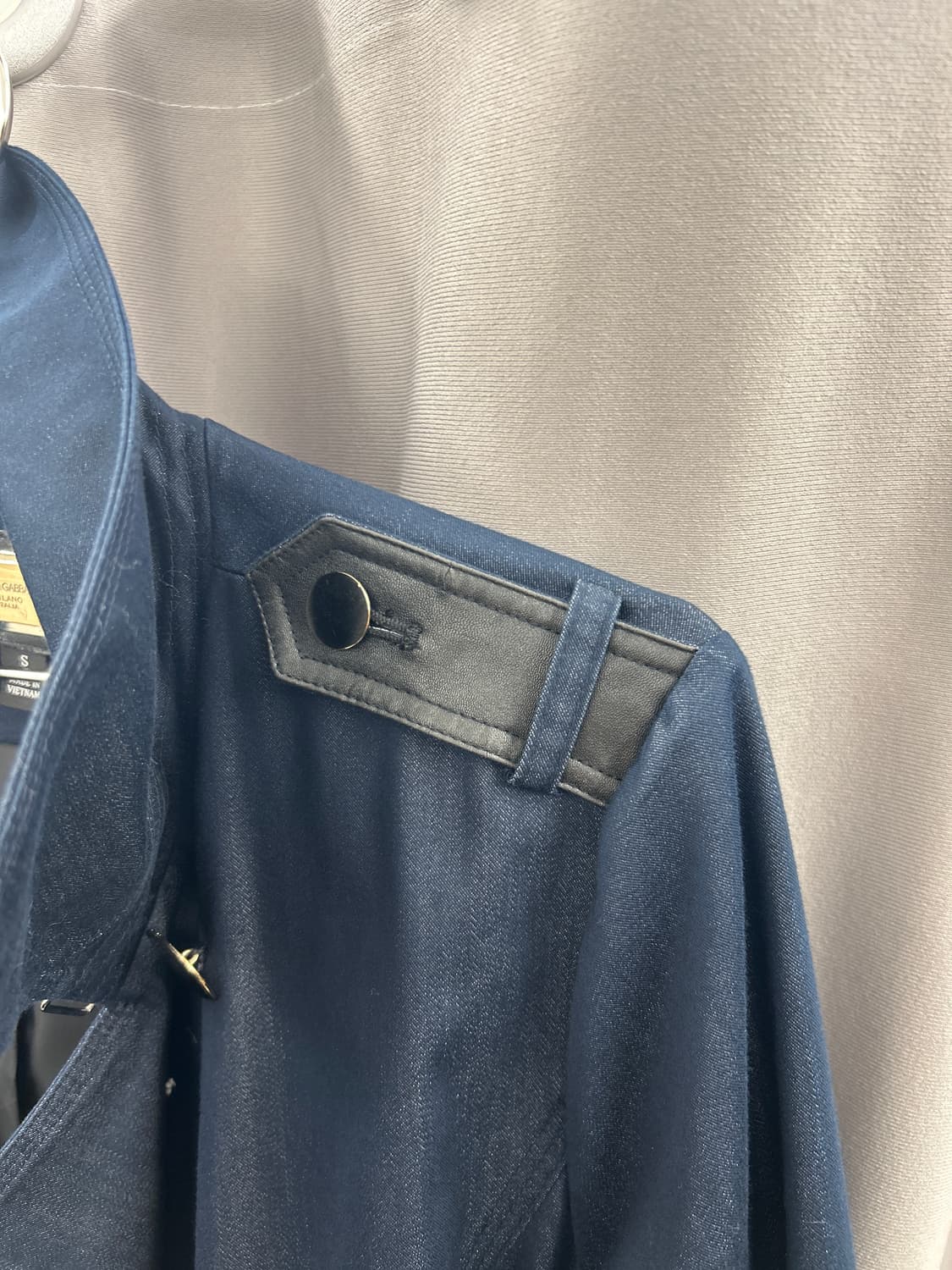 돌체앤가바나 데님코티드 트렌치코트 상품이미지6