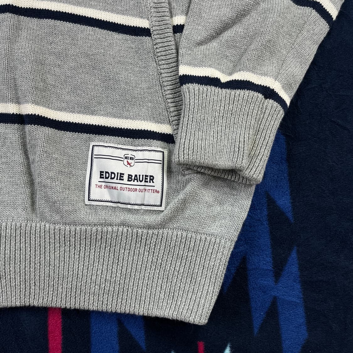 (EDDIE BAUER)에디바우어 울100 니트 (실측확인) 상품이미지2