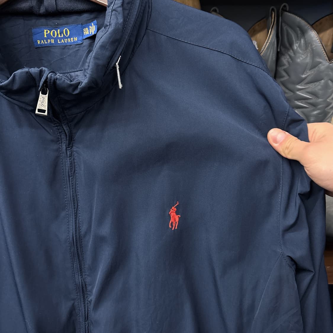 신형라벨 폴로 랄프로렌 윈드브레이커 페리자켓 후드내장 밑단스트링 N623 상품이미지5