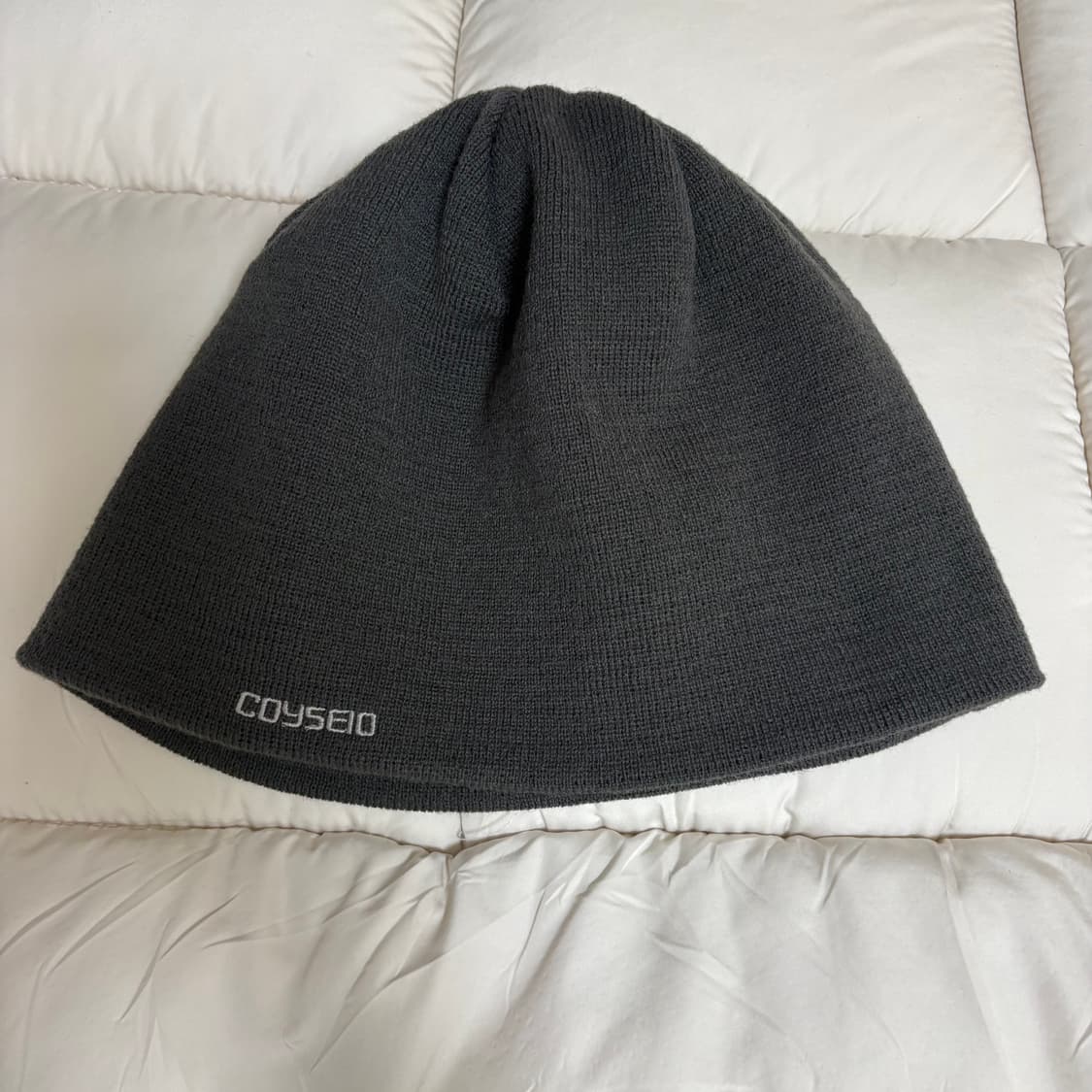 코이세이오 DUAL SIMPLE BEANIE CHARCOAL 상품이미지2