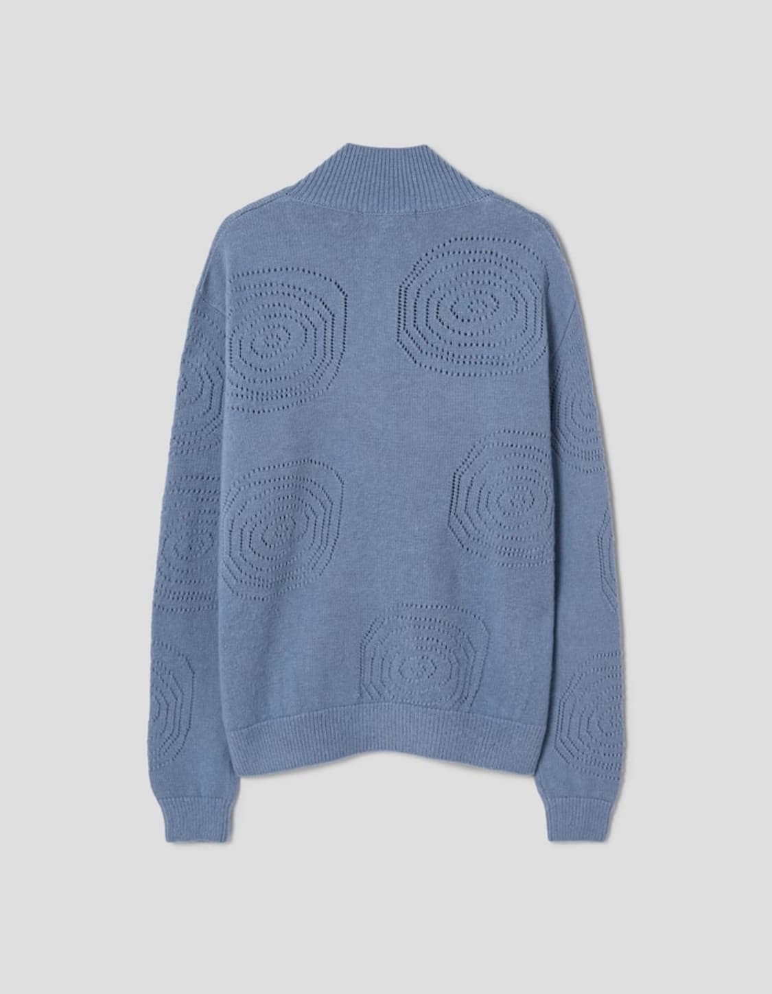 지에다 jieda Ripples Zip Up Knit 상품이미지2