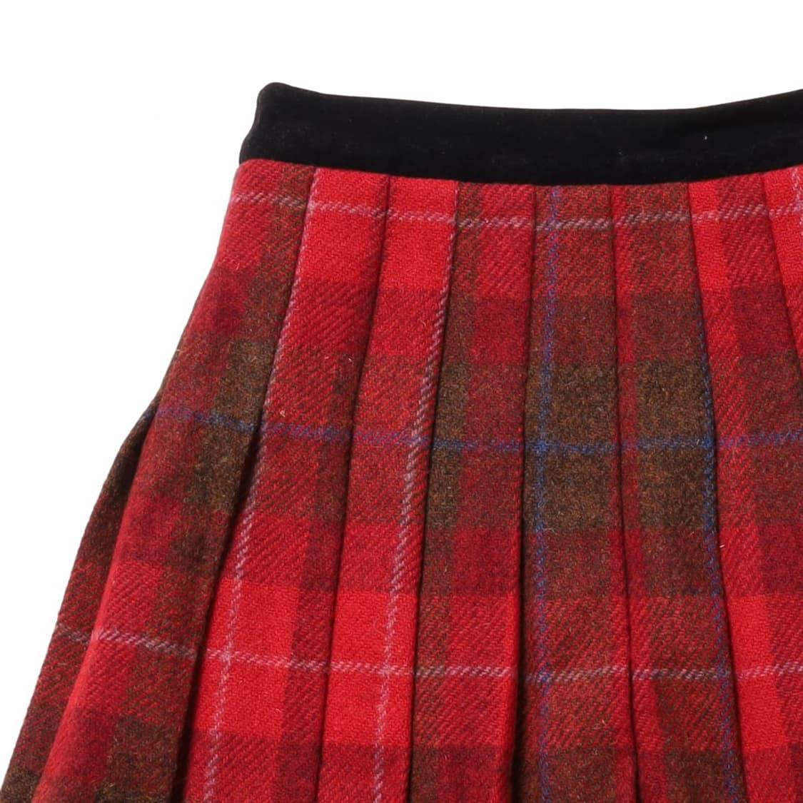 해리스 트위드 Harris Tweed Wool Pleated Skirt 상품이미지6